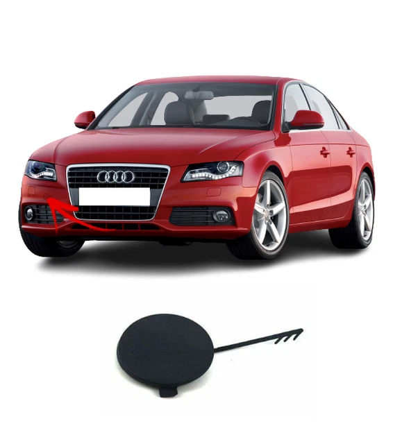 Audi a4 front bumper tow hook cover cap deals