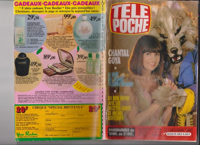 tele poche 1984 N°983 COMPLET CHANTAL GOYA