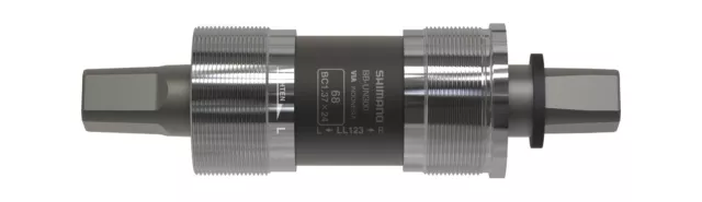 SHIMANO Eje cartucho de pedalier compacto cuadradillo BB-UN26 BSA 73-113MM