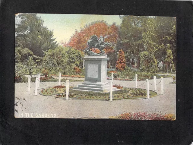 B3827 Australia SA Adelaide In the Botanic Gardens pu1907 vintage postcard