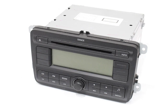 Skoda Fabia 5J Unità principale lettore CD radio stereo dance 5J0035161