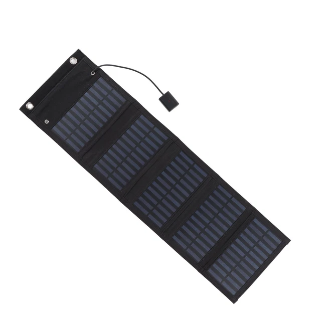 Pannello Solare Pieghevole Borsa Per Caricabatterie Solare Facile Da