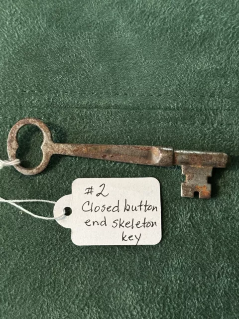 old vintage antique skeleton keys genuine