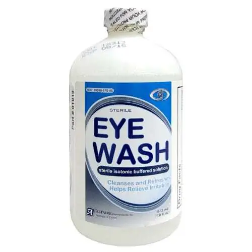 Hospeco 2174FA 16 Ounce Refill Sterile Solution for Eyewash