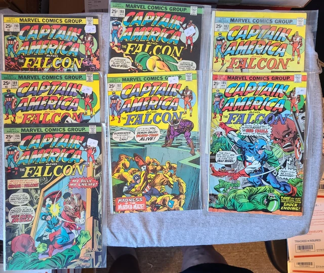 Comic Lot - Marvel - Captain America - 7 issues