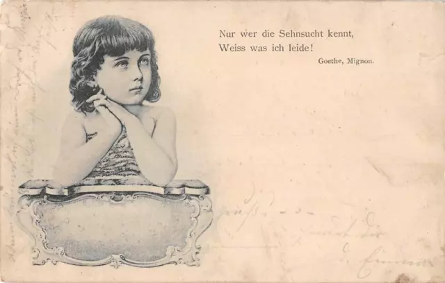 Alte Ansichtskarten Kinder Fotografie um 1910-30 beschrieben"3573"