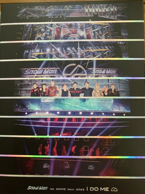 SNOW MAN 1ST DOME Tour 2023 Blu-ray Unopened Japan F5 Japan F5