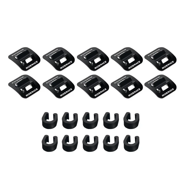 Lot De 2 Charnières De Vélo Pliables En Alliage D'aluminium CNC, Boucle En C Pour Vélo à Clip On