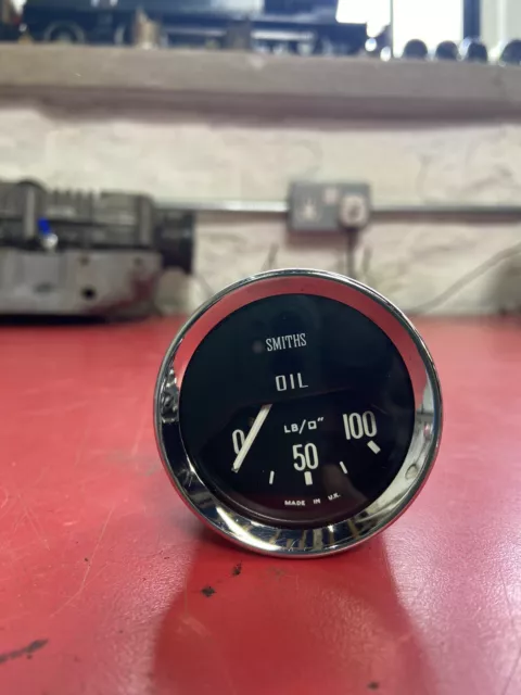 smiths mechanical oil pressure gauge