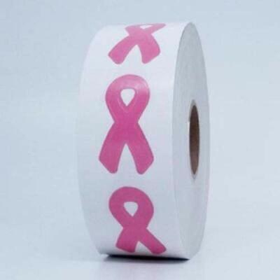 Lote de 100 Pegatinas de bronceado cama Cuerpo Tatuaje Rosa de cinta concientización del cáncer de mama