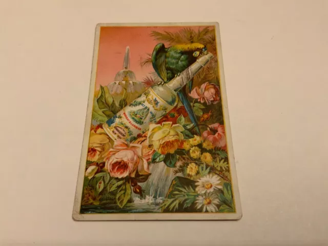 MURRAY & LANMAN’S  FLORIDA WATER-THE UNIVERSAL PERFUME 1886 Victorian Trade Card