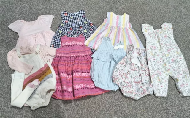 Baby Girl Summer Dress Clothes Bundle. Huge Bundle. 3-6 Months. Next, H&M, Blue