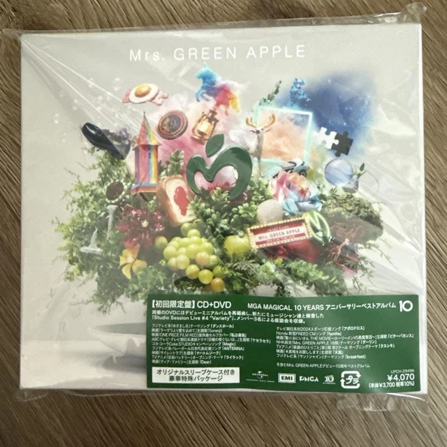Mrs. GREEN APPLE10 CD．DVD 10 [Limited Edition][CD][DVD] – Mrs. GREEN APPLE OFFICIAL STORE