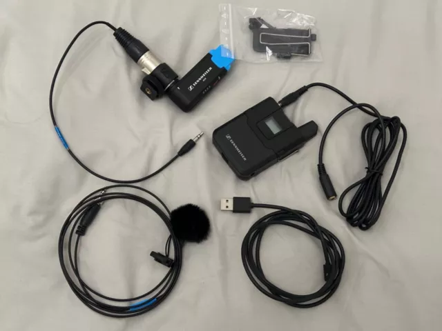 Sennheiser AVX-ME2 SET Digital Wireless Microphone Kit used 4-5 times only