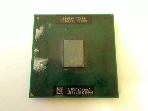 1.83 GHz Intel T2400 CPU Prozessor CLEVO Hyrican M67SU
