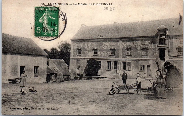95 LUZARCHES - le moulin de bertinval
