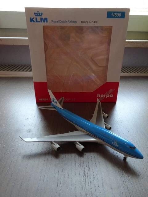 PHOENIX MODELS KLM Royal Dutch Airlines Boeing 747-400 1:400 PH-BFH