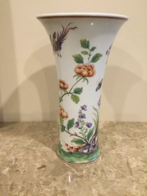 Augarten Wien Flared Porcelain Vase 10"