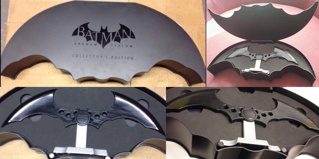 Batman: Arkham Asylum -- Collector's Edition BATMAN WING CASE AND BATARANG ONLY
