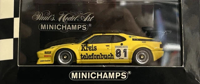 Nouveauté Spark Raceland Gold Edition : BMW 320 Turbo Gr.5 DRM 1981, au