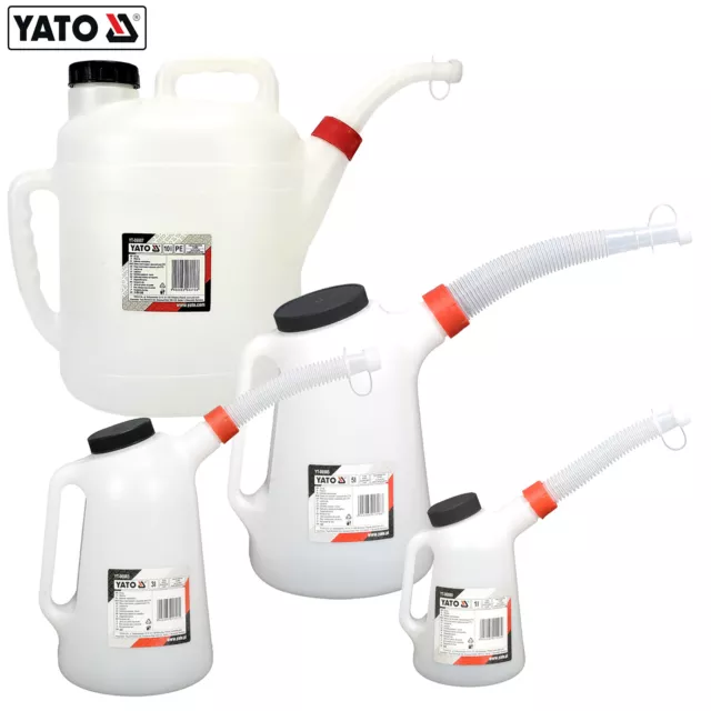 Yato Ölkanne Ölkanne 3 Liter Behälter flexiblen Ausgießer YT-06983, 3 l, (1  Stck)