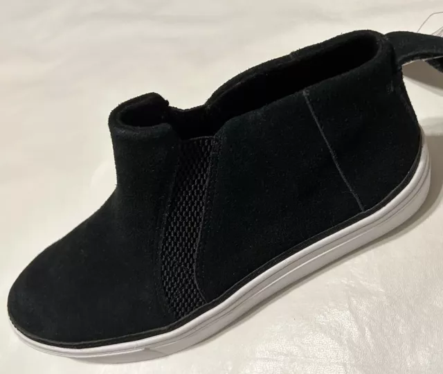Toms Bryce womens shoes high top sneakers black suede size 8 .5 10016767 NWT