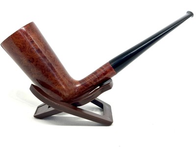 Pipa rara usata da collezione CALABASH no brand vintage meerschaum no portapipa 