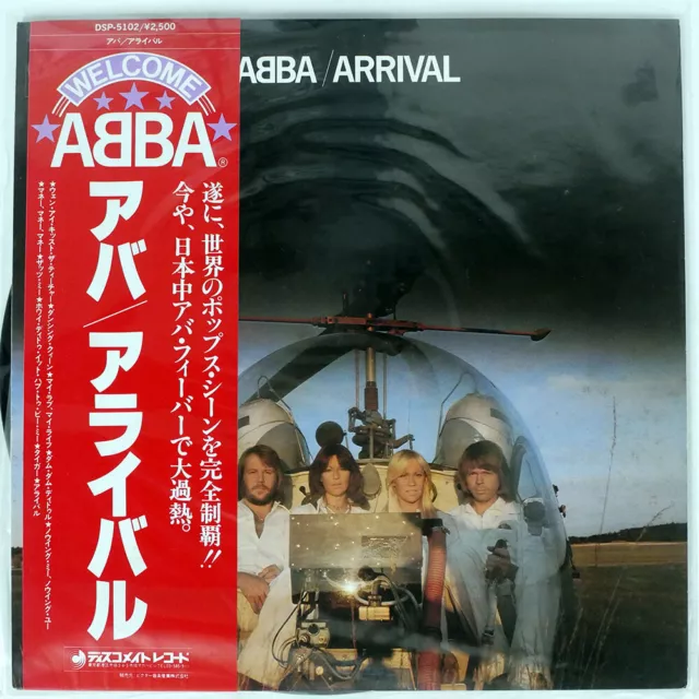 Abba Arrival Discomate Dsp5102 Japan Obi Vinyl Lp