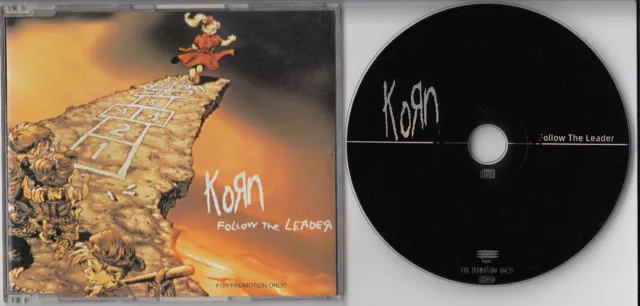 Korn Follow The Leader EU Advance CD 1998 Rare!