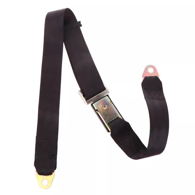 Car Auto Bus Seat Safety Belt Lap 2 Point Adjustable Retractable Universal