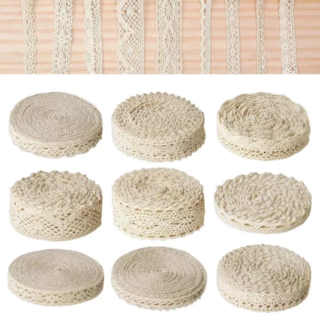 Wedding Party Craft Crocheted Lace Ribbon Lace Ribbon Lace Trim Sewing Crochet