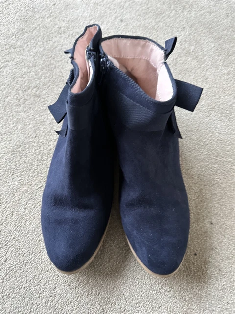 LADIES SIZE 4 Faux Suede Ankle Boots From Jasper Conran 2.00