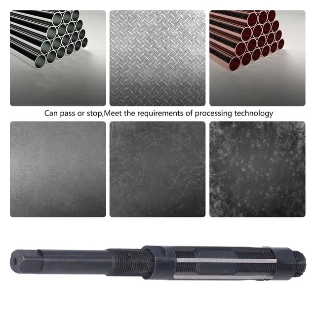 Reamer 9SiCr Hand Milling Cutter Tool For Aluminum Alloy Universal Shank 23-26mm