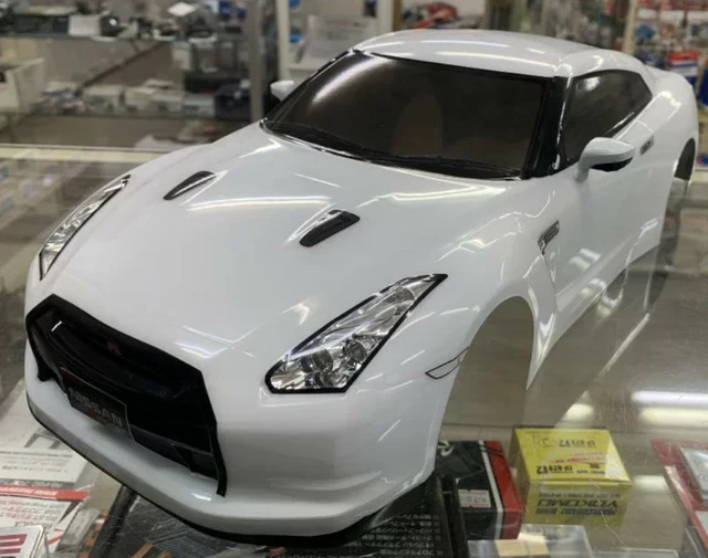 R35 Shell NEW TAMIYA 1/10 Rc Nissan R35 Gtr Custom Painted Body Shell - White (No ...