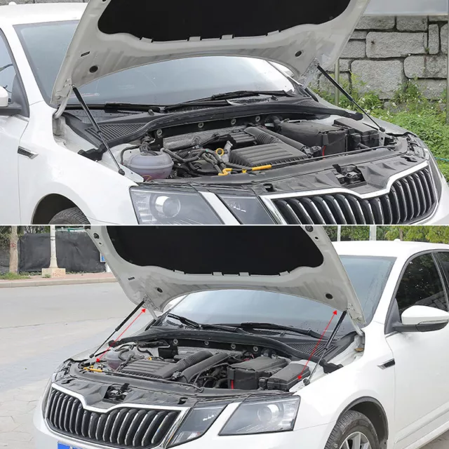 For Skoda Octavia Mk3 2014 -2019 Hood Struts Hydraulic Rod Damper Lift Support