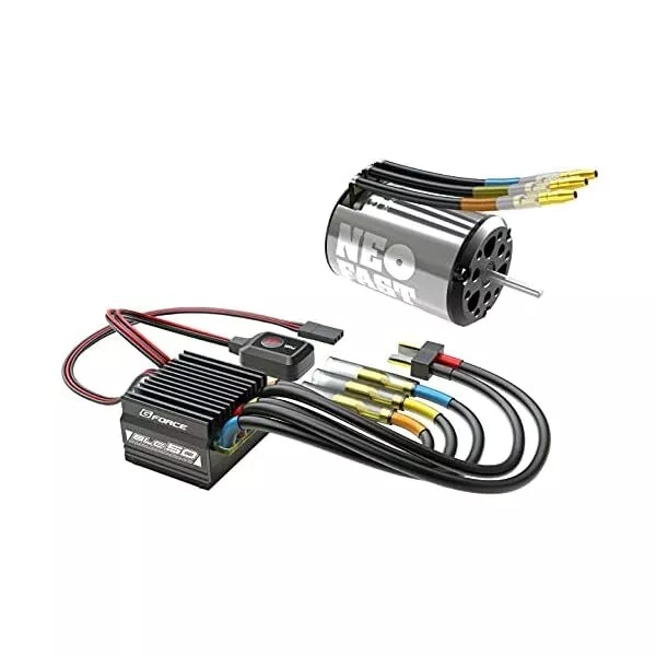 G-Force BLC50 D-Combo NEO FAST 17,5T G0373 ESC Motor von G0373 458041643373 FS