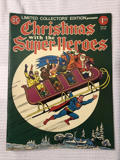 DC Christmas with the Super-Heroes (C-43) - Feb-Mar, 1976 - LARGE comic. Vol.5