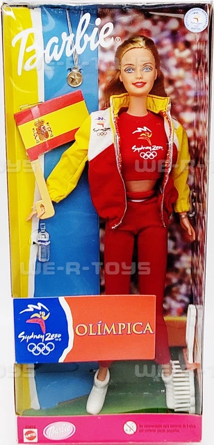 Poupée Barbie Athlète France Jeux Olympiques Sydney 2000 - Mattel 1999 - Occasion