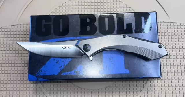 NEW Zero Tolerance 0460 Sinkevich Design ZT0460 Titanium & CPM-20CV NIB