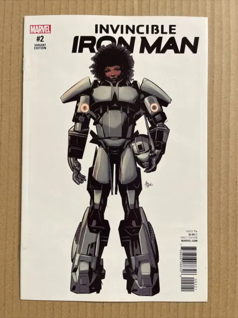 Invincible Iron Man #2 Deodato Variant First Print Marvel Comics (2016) Riri