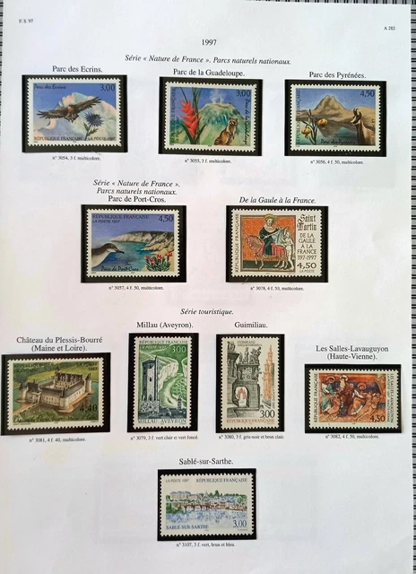 Lot De Timbres De France Neufs Sans Trace De Charnière Issu  De Mon Album.