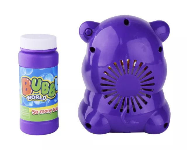 Joblot de 50 x jouets soufflants hippopotames violets pour enfants - jeux amusants pour enfants 3