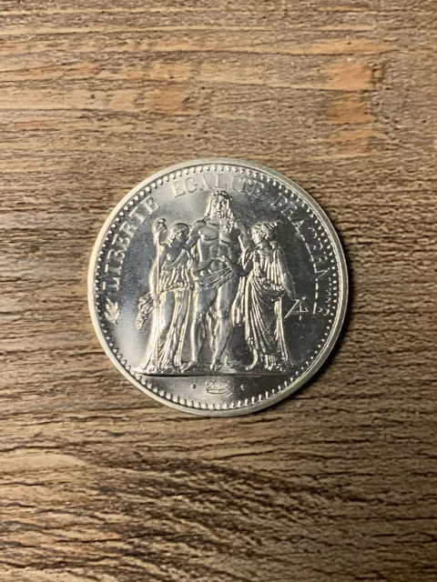 Rare Piece 10 Francs 1973 Argent Type Hercule FDC.