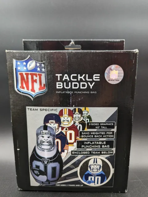 Fremont Die Tackle Buddy NFL Inflatable Punching Bag Tennessee Titans NIB