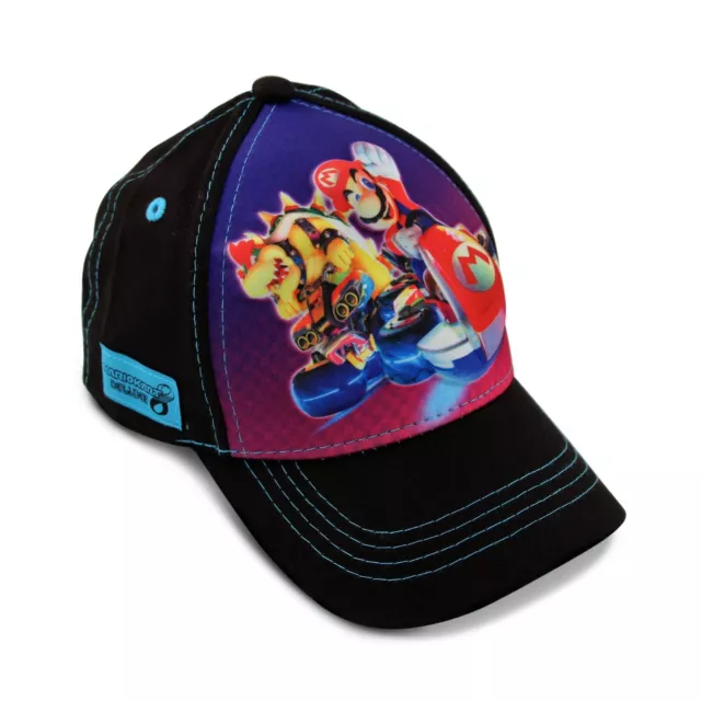 Nintendo Baseball Hat for Boys Ages 4-7, Super Mario Kids Baseball Cap