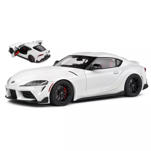 TOYOTA GR SUPRA 2023 WHITE 1:18 Solido Auto Stradali Die Cast Modellino