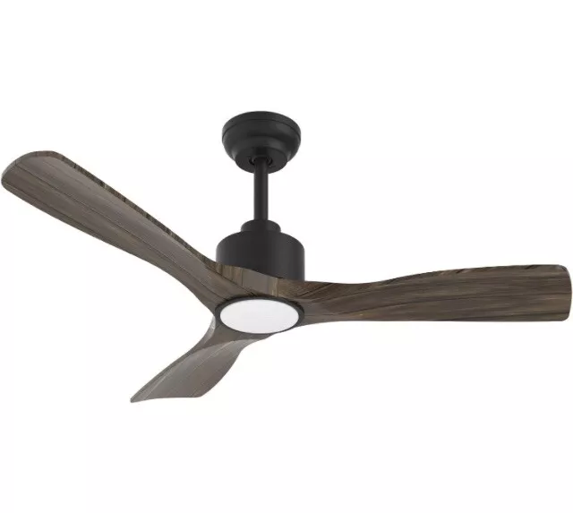 OFANTOP Black Ceiling Fan with LED Lights and Remote Control 132CM