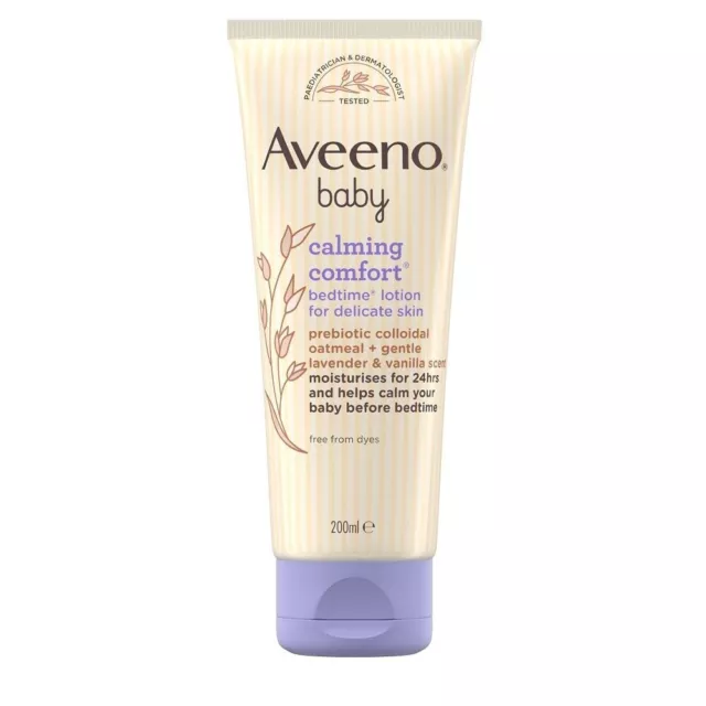 Aveeno Baby Calming Comfort Bedtime Lotion 200ml