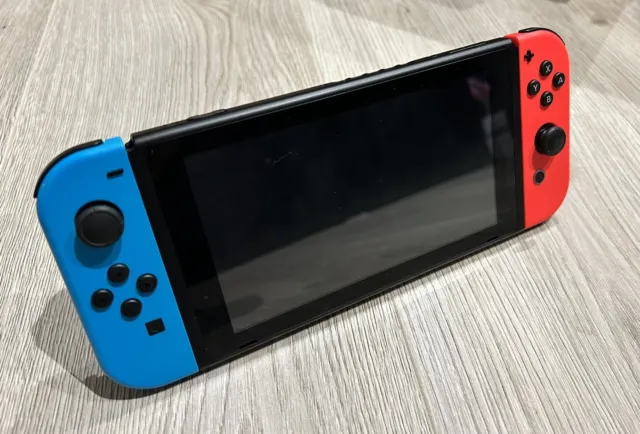 Nintendo Switch 32GB Home Console - Neon Red/Blue Joycons