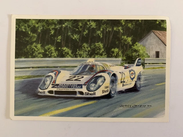 Porsche 956 N°14 24h du Mans 1985 Collection Presse 24h Le Mans
